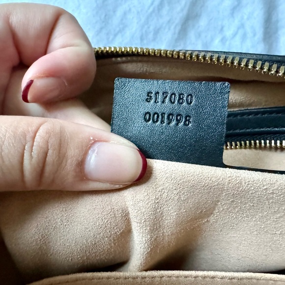 Gucci Ophidia Crossbody in navy blue - Picture 12 of 13